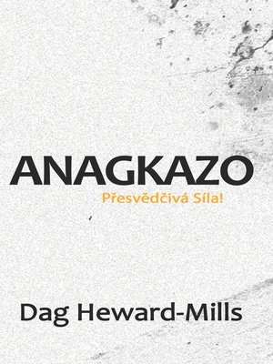 cover image of Anagkazo (Přesvědčivá Síla!)